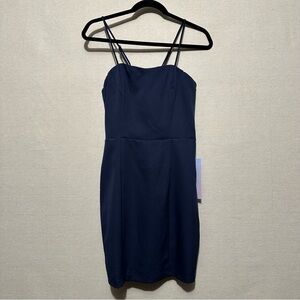 NWT Simply navy blue mini dress - size M